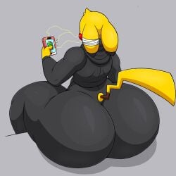 1boy big_ass bubble_butt femboy fur furry furry_only huge_ass jolt_(omegabrawl) male male_only nintendo omegabrawl pikachu pokémon_(species) pokemon tagme tail