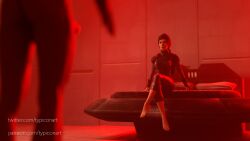 barefoot bastila_shan bed bedroom sith solo_female star_wars typiconart