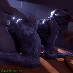 2022 3d 3d_(artwork) absurd_res ass bed big_butt bodily_fluids breasts butt_grab claws collar cum cum_in_pussy cum_inside demogorgon detailed_background digital_media_(artwork) doggy_style duo erection faceless_character faceless_female fangs female female_demogorgon_(stranger_things) female_penetrated from_behind_position furniture genital_fluids genitals grey_body hand_on_butt hi_res huge_filesize human human_on_humanoid human_penetrating humanoid interspecies light-skinned_male male male/female male_penetrating male_penetrating_female mammal monster monster_girl nightmare_waifu nipples nude on_bed open_mouth penetration penile penile_penetration penis penis_in_pussy sex stranger_things teeth teratophilia thekidxeno thick_ass_monster thick_thighs unseen_male_face vaginal_penetration vein veiny_penis