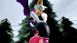 rouge the bat from sega by warfare machine