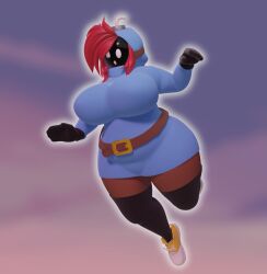 3d anthro big_breasts bob-omb bombi breasts female guacamolemuffler mario_(series) nintendo shy-bomb shy_gal tagme