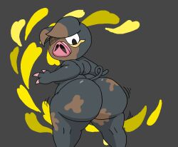 anthro ass big_ass big_butt female furry furry_only lechonk nintendo pig pokémon_(species) pokemon suina sus_(pig) weebusracoonus