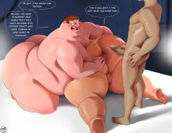 anus ass big_ass big_butt family_guy fat fat_man gay harold_(billy_and_mandy) male/male male_focus male_only male_penetrated obese obese_male overweight overweight_male peter_griffin presenting presenting_anus presenting_ass saliva size_difference superchub the_grim_adventures_of_billy_and_mandy trashtoonz