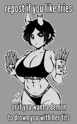 big_breasts breasts female meme tagme tomboy_sama