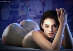 jill valentine from capcom by keister3d