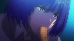 animated censored fellatio female hentai mosaic_censoring sakusei_byoutou_the_animation tachibana-chan tagme