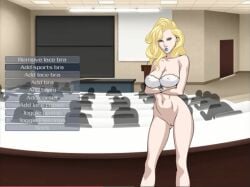 blonde_hair blowjob blue_eyes bottomless bottomless_female browser browser_game curvy curvy_female emma_frost female female_focus female_on_top handjob hourglass_figure huge_breasts marvel marvel_comics thin_waist topless topless_female white_queen wide_hips x-men