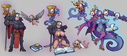 abs adepta_sororitas big_breasts corruption female fleur-de-lis human markydaysaid muscular_female nun pale_skin sister_of_battle solo tagme tentacle transformation tzeentch warhammer_(franchise) warhammer_40k weapon white_hair