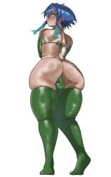 big_ass bikini bikini_top event13 femboy genshin_impact legwear pose thick_ass thick_legs thick_thighs venti_(genshin_impact) wide_hips