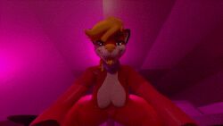 amber_(fluffyzone69) animated anthro breasts collar collar_only duo female fluffyzone69 fur gildedfluff hyena hyenid_(alber) hyenid_(species) killian_(fluffyzone69) looking_at_another looking_at_viewer low_res male male/female mammal nipples novabeast nude penetration penile penile_penetration red_body red_fur riding tongue tongue_out