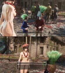 3d age_difference ass blue_eyes breasts brown_hair clair_obscur:_expedition_33 clothed_male_nude_female completely_nude female french_female hat light-skinned_female light_skin male mod naked_in_public nipples nude older_female_and_younger_male older_woman_and_younger_boy public public_nudity sophie_(clair_obscur:_expedition_33) tagme video_game_character video_games