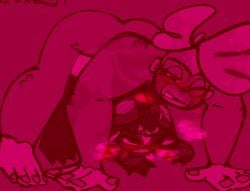 1boy ape ass badger dalilah_(kingdom_force) dick dickgirl effect female female_penetrating_male filter futanari gorilla hot_tub icysicanseeyou intersex kingdom_force male t.j._(kingdom_force)