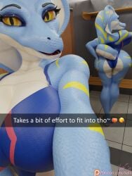 3d_(artwork) anthro ass big_breasts big_butt blender_(artwork) blender_cycles blue_body breasts claws clothed clothed_anthro clothed_female clothing cobra curvy_figure digital_media_(artwork) fangs female furry furry_female glistening_eyelids hi_res hourglass_figure huge_breasts huge_thighs lizard markings multicolored_body multicolored_scales partially_clothed reptile scales scalie scalie_female selfie snake snake_hood solo striped_body striped_markings striped_tail stripes swimwear szarla_(xelli) tail tail_markings teeth thick_thighs tight_clothing toe_claws ventral_scales wide_hips xelli yellow_eyes