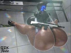 3d big_ass big_breasts breasts bubble_butt female flashing haydee huge_ass huge_breasts qzk_forte tagme thick_thighs voluptuous voluptuous_female wide_hips