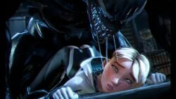animated froggysfm from_behind gwen_stacy gwen_stacy_(spider-verse) marvel penetration sound spider-man_(series) tagme torn_bodysuit torn_clothes venom_(marvel) video