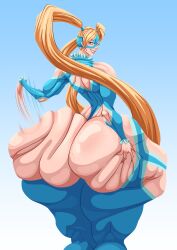 1girls blonde_hair daysy female huge_ass rainbow_mika street_fighter tagme