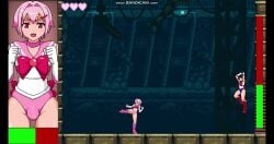 2boy 78_(tky8) bishoujo_senshi_sailor_moon censored clothed_sex clothing crossdressing crossdressing_male cum dress femboy haikyun male otoko_no_ko panties procyon_(78) tagme video video_game_character