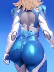 almightypatty animated ass ass_focus big_ass blonde_hair fantastic_four female female_only invisible_woman marvel marvel_rivals pawg sue_storm tagme twerking video walk_cycle