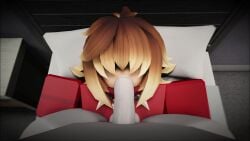 1boy 1girls 2025 3d animated balls bed bedroom blowjob blowpop clothed_female fellatio female freckles grey_skin hair_over_eyes irrumatio light_skin loop male midnightkrystal necklace nude_male oral oral_sex penis pop_(sound_effect) pov red_sweater roblox roblox_avatar roblox_developer robloxian rolve short_hair shorter_than_30_seconds sound stquadeca14441 tagme throat_fuck video