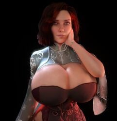 1girls 3d 3d_(artwork) alternate_breast_size big_breasts big_hips black_widow_(marvel) breasts breasts_bigger_than_head cleavage clothed clothed_female enormous_breasts female female_only gigantic_breasts green_eyes green_eyes_female hand_on_face hand_on_own_face hi_res high_resolution highres hips hourglass_figure huge_breasts human human_female human_only large_breasts large_hips marvel marvel_cinematic_universe marvel_comics massive_breasts natasha_romanoff pants red_hair red_hair_female slim_waist small_waist solo solo_female thin_waist top_heavy upper_body vaako wide_hips