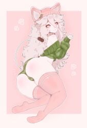 cattail (chikomokii) from plants vs zombies by moneko (artist)