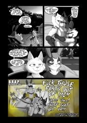2_fingers 3_fingers 4_arms absurd_res anal anal_sex antennae_(anatomy) anthro anus apron apron_only arthropod ass bee breasts clothing comic dialogue domestic_cat duo english_text fart fart_cloud fart_fetish farting_female farting_on_another farting_on_male farting_on_penis felid feline felis female female_farting fingers gassy heather_(soomir) hectar_(soomir) hi_res hug hymenopteran insects lagomorph larger_female leporid male male/female mammal monochrome multi_arm multi_limb nipples nude nude_anthro nude_female nude_male penetration plap presenting presenting_anus presenting_hindquarters profanity rabbit sex size_difference soomir speech_bubble stinger stinger_tail tail tall_female text tongue tongue_out wings