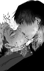 2990mnb 2boys abs age_difference bara blush daddy deep_kissing dilf drool drooling duo french_kiss french_kissing gay gay_domination gay_sex itadori_yuuji jujutsu_kaisen kissing male male/male male_only passionate passionate_kiss passionate_sex pecs pleasure_face rough_sex saliva saliva_on_face saliva_on_tongue saliva_trail sex size_difference steam sweat sweatdrop sweating sweaty sweaty_body toji_fushiguro tongue tongue_kiss tongue_out yaoi