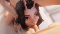 1girls 3boys 3d 3d_animation anal anal_sex anal_sex animated big_eyes deepthroat double_penetration face_fucking foursome mantis_(marvel) mantis_(marvel_rivals) rough_sex saliva saliva_string secretsam3d sound sound_effects tagme throat_fuck video voice_acted