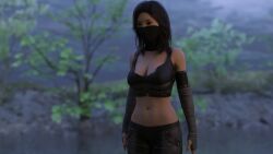 artist_name asian asian_female astrid_(the_swordbearer) black_eyes black_hair copyright fully_clothed game_cg tagme