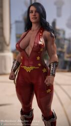 dc_comics donna_troy hellacious_sundae muscles