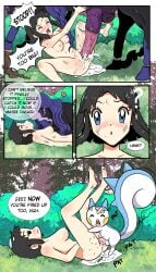 comic comic_page defeated english_text horse_penis pachirisu pokemon pokemon_(species) pokemon_trainer pokephilia rape spectrier syaoran_chan09 zoophilia