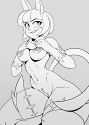 nadia fortune from skullgirls by solidusfs