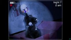 3d_(artwork) absurd_res anthro bodily_fluids breast_squish breasts classic_fnaf_2_marionette classic_fnaf_2_puppet digital_media_(artwork) female five_nights_at_freddy's five_nights_at_freddy's_2 genital_fluids genitals hi_res marionette_(fnaf) masturbation original_fnaf_2_marionette original_fnaf_2_puppet puppet_(fnaf) pussy pussy_juice rohaz scottgames solo source_filmmaker squish sweat video_games