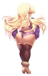 1girls ass ass_cleavage back_view big_ass big_butt blonde_hair boots butt_crack cjhomics fat_ass female_only flat_chest flat_chested grabbing_own_ass gravity_falls hairband highres legwear lingerie long_hair pacifica_northwest panties small_breasts solo solo_female standing thick_ass thick_thighs thighhighs thighs wide_hips young young_female young_woman