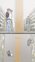 2boys eona_(artist) femboy gay kissing kissing library male male/male male_only yaoi