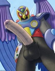 eagle male mega_man_x penis storm_eagle