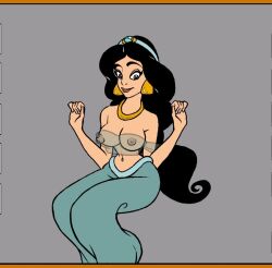 akabur aladdin disney disney_princess magic_shop nipples princess_jasmine see-through_clothing