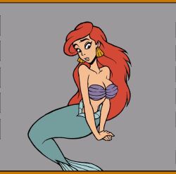 1girls akabur aladdin ariel disney disney_princess female female_only grey_tail jpeg magic_shop mermaid mermaid_tail mermaid_transformation princess_jasmine solo species_transformation the_little_mermaid transformation