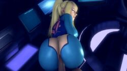 1boy 1girls 3d anal anal_sex animated ass ass_clapping big_ass bimbo blonde blonde_hair blue_eyes bubble_ass bubble_butt dark-skinned_male dark_skin female interracial light-skinned_female light_skin looking_at_viewer loop male metroid moaning nintendo pale-skinned_female pale_skin penis pov samus_aran sfm short_playtime sound source_filmmaker stoneddude video virt-a-mate virtamate
