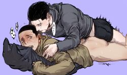 gay golden_kamuy hajime_tsukishima male male/male male_focus male_only ogata_hyakunosuke tagme yaoi