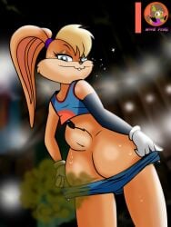 anthro ass fart fart_cloud fart_fetish farting female lola_bunny looney_tunes moon_pearl rabbit succubi_samus