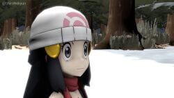 3d animated ass ass_on_face burping cynthia_(pokemon) dawn_(pokemon) facesitting fart farting_in_face human mp4 pokemon pokemon_dppt pokemon_rgby shironekyun sniffing_ass sound tagme video