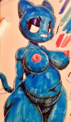 anthro cartoon_network female hi_res nicole_watterson solo tascom the_amazing_world_of_gumball