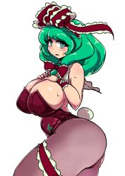 ass breasts bunnysuit enajii female kagiyama_hina tagme touhou