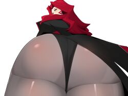 alexandra_(heelfall) big_ass bo_wei from_behind game_cg heelfall milf plump red_hair thick_thighs venus_body