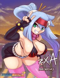 ashe_(megaman_zx) bikini cleavage ichduhernz mega_man mega_man_zx_advent tagme tengen_toppa_gurren_lagann yoko_littner yoko_littner_(cosplay)