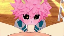 1boy 1girls 3d after_sex animated ass bakura's_place black_sclera blowjob blush bouncing_breasts breasts cowgirl_position cum cum_in_mouth female high_resolution koikatsu koikatu large_penis looking_at_viewer male mina_ashido mp4 my_hero_academia naked nude pink pink_hair pink_nipples pink_skin pussy pussy_juice school_uniform sex sound tomboy uncensored video