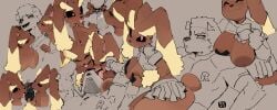 big_breasts breasts female goon_(goonie_san) goonie-san goonie_v lopunny pokémon_(species) pokemon pokemon_(species) tagme