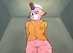 anthro female pink_body scp-956 scp_foundation solo