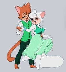 anthro big_breasts breasts cat cat_humanoid cats_don't_dance danny_(cats_don't_dance) feline feline_humanoid female furry furry_female furry_male furry_only lizombie mammal mammal_humanoid no_humans sawyer_(cats_don't_dance) tagme warner_brothers